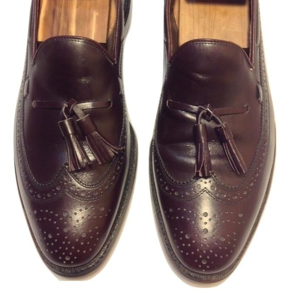 Allen Edmonds Manchester Wingtip  Loafer 8.5 C - Picture 1 of 5